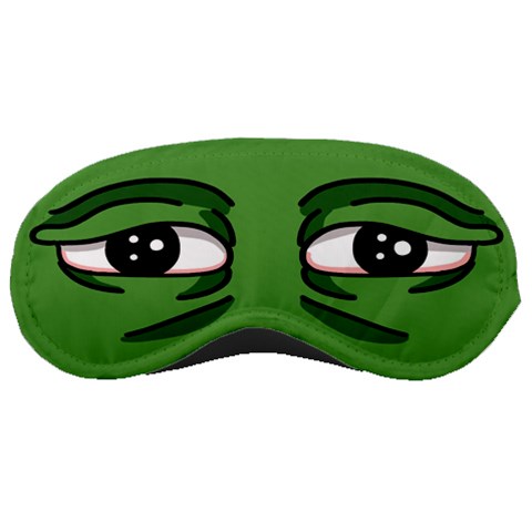 Personalized Pepe The Frog Fans Art Sleep Mask By Joe Front