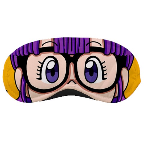 Personalized Dr Slump Arale Face Fans Art Sleep Mask By Joe Front