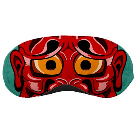 Personalized Japan Style Devil Sleep Mask By Joe Front