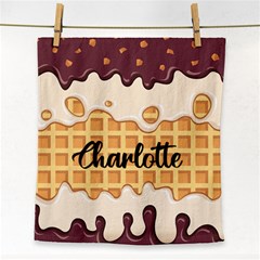 Personalized Name Any Text Ice Cream Face Towel