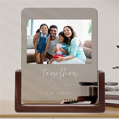 Personalized Photo Couple Family Name Any Text