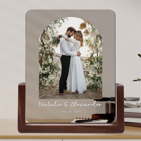 Personalized Photo Couple Wedding Valentine Day Name Any Text By Joe Front