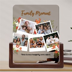 Personalized 5 Photo Polaroid Style Couple Family Name Any Text