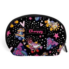 Personalized Roller Graphic Name Any Text - Accessory Pouch (Large)