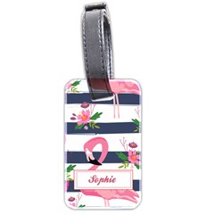 Flamingo - Luggage Tag (two sides)