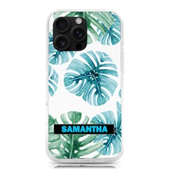 Tropical Pattern Name - iPhone 16 Pro Max TPU UV Print Case