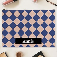 Personalized Checkered Pattern - Cosmetic Bag (XXXL)