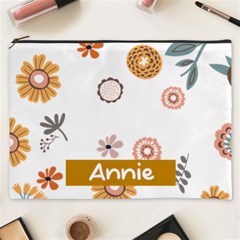 Yellow Flower Pattern (7 styles) - Cosmetic Bag (XXXL)