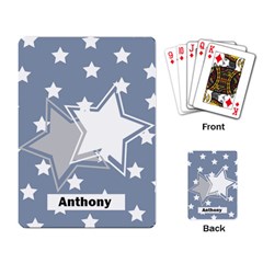  Personalized Name Star Pattern - Playing Cards Single Design (Rectangle)