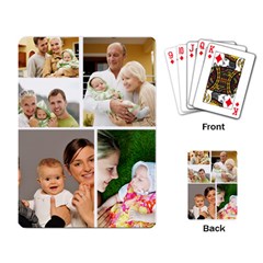 Five Photo Collage - Playing Cards Single Design (Rectangle)