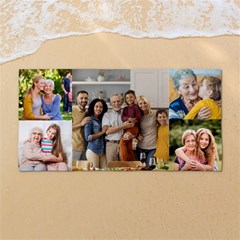 Custom 5 Photo - 54 X27  Super Absorbent Beach Towel	