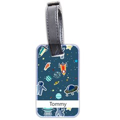 Space Theme - Luggage Tag (two sides)