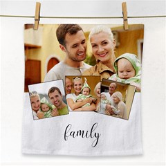 Family Collage - Face Towel