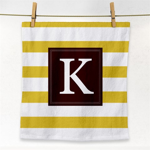 Stripes Pattern Monogram By Xiu Front