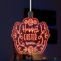 Custom Happy Easter Day Name Any Text - LED Acrylic Ornament