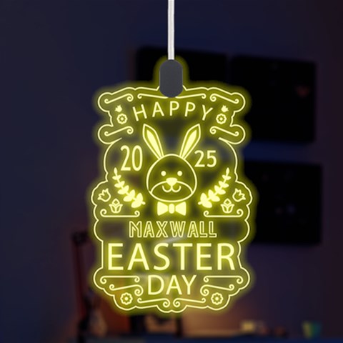 Custom Easter Day Rabbit Year Name Any Text By Joe Front