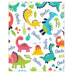 Custom Dinosaur Name Any Text - Drawstring Bag (Small)