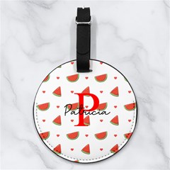 Custom Initial Name Fruits Pattern