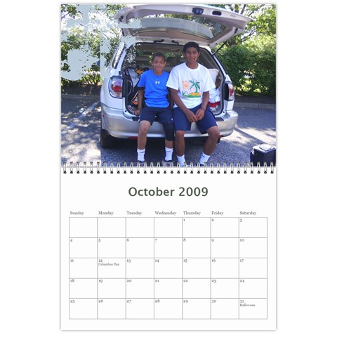 Nat Tennis Center Calendar By Cyril Gittens Oct 2009