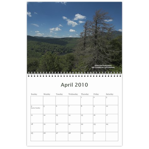 2010 Smoky Mountain Calendar By Kevin Newcomb Apr 2010