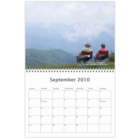 2010 Smoky Mountain Calendar By Kevin Newcomb Sep 2010