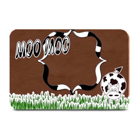 Moo Moo Place Mat By Brooke 18 x12  Plate Mat