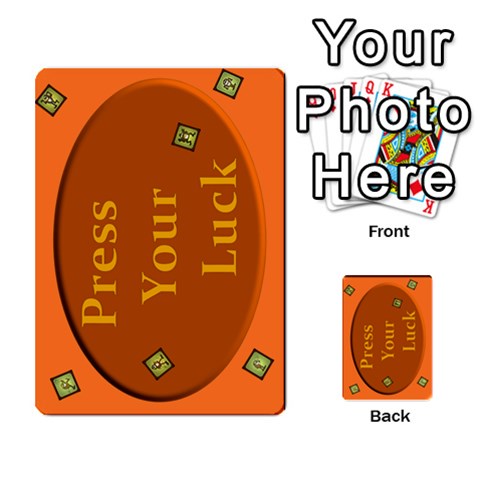 Press Your Luck Deck 1 By Jighm Brown Back 11