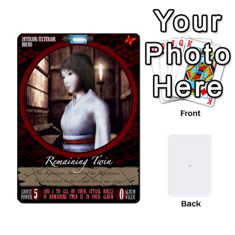 Fatal Frame Deck 2 Front - Heart10