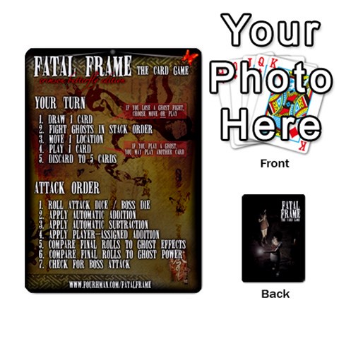 Fatal Frame Deck 3 Front - Heart9