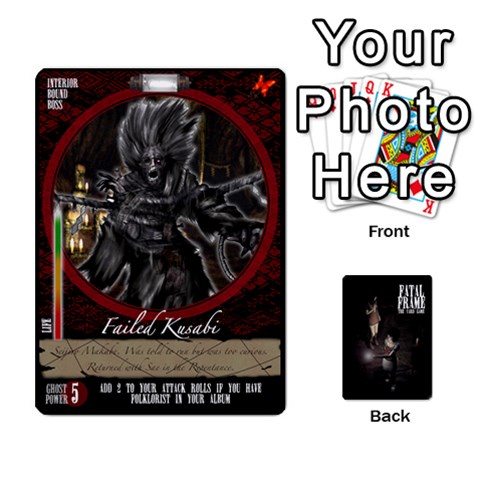 King Fatal Frame Deck 3 Front - HeartK