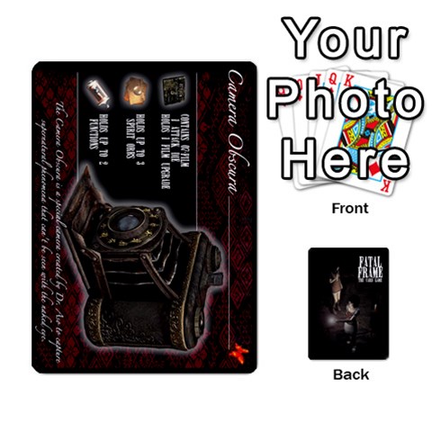 Queen Fatal Frame Deck 3 Front - DiamondQ