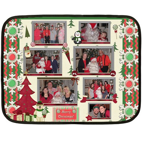 Xmas Blanket By Starla Smith 35 x27  Blanket Back