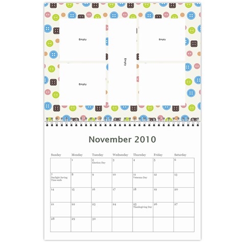 Gin Calender By Crystal Shaffer Nov 2010