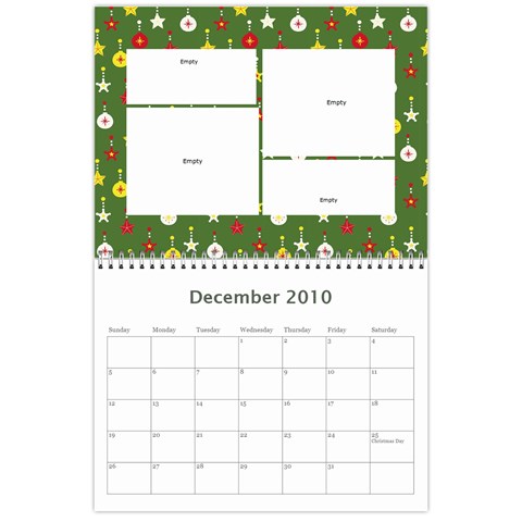 Gin Calender By Crystal Shaffer Dec 2010