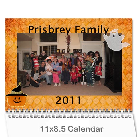 Prisbrey Calendar By Rebekah Prisbrey Cover