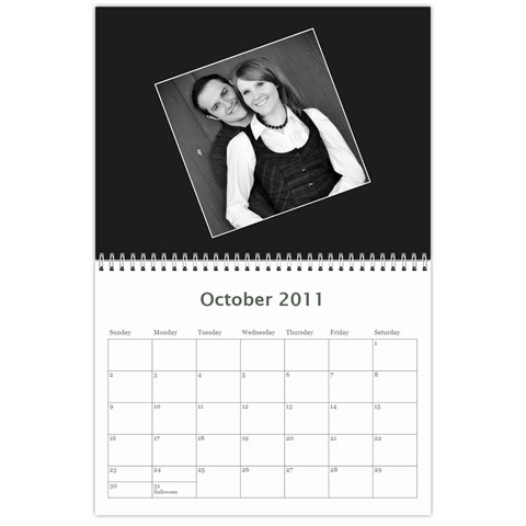 Prisbrey Calendar By Rebekah Prisbrey Oct 2011