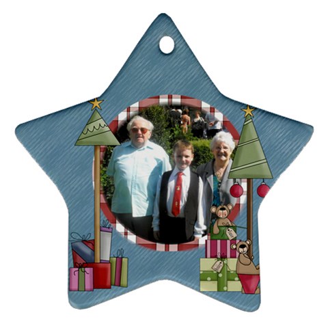 Holidays Are Comin star Ornament Www Catdesignz Com By Catvinnat Front