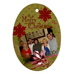 Bayless Family Chris. 2009 - Ornament (Oval)