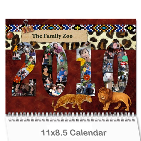 2010 Calendar By Madeleine Cover