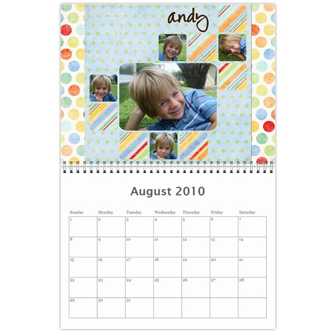 Calendar 2010 By Marina Tang Aug 2010