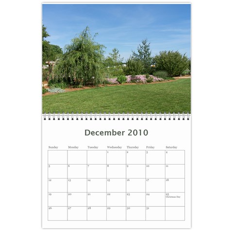 Calendar By Dawn Long Dec 2010