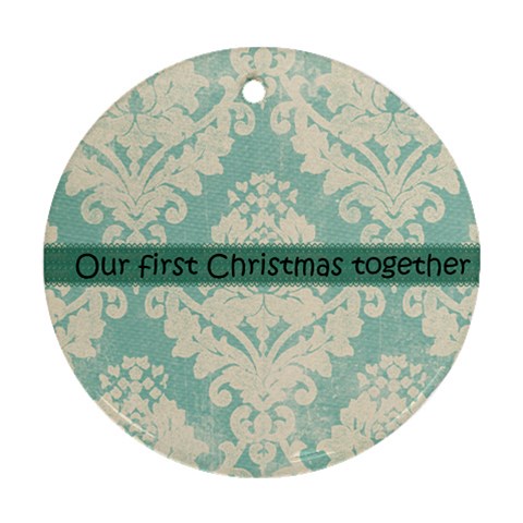 First Ornament 1 By Wendy Back