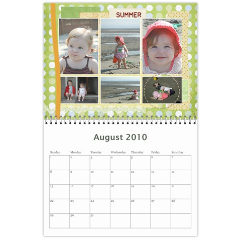 Calendar By Kim Aug 2010