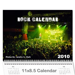 Rock Calendar 2010 - Wall Calendar 11  x 8.5  (12-Months)