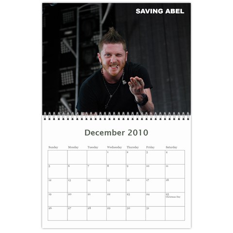 Rock Calendar 2010 By Jeremy Clark Dec 2010