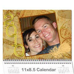 shawn 2010 - Wall Calendar 11  x 8.5  (12-Months)