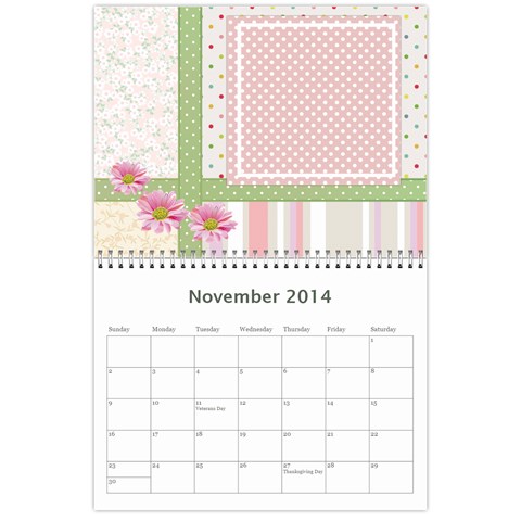 Kids Calendar Seasons By Zloradi Nov 2014