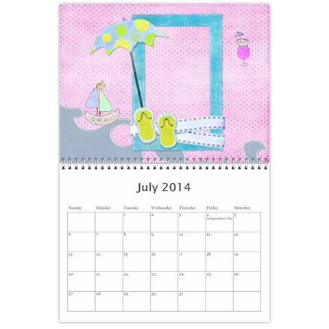 Kids Calendar Seasons By Zloradi Jul 2014