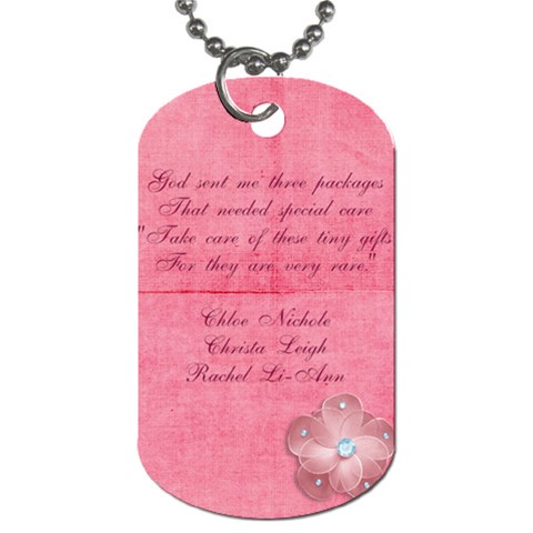 Dog Tag By Vivian Back