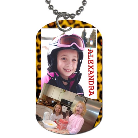 Alex Dog Tag 2 By Kimswhims1 Front